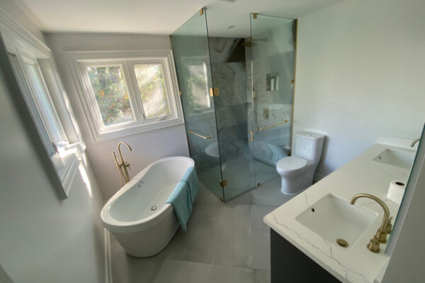 Bathroom renovation